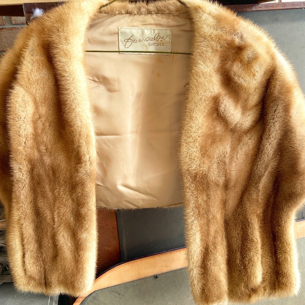 vitage fur stole